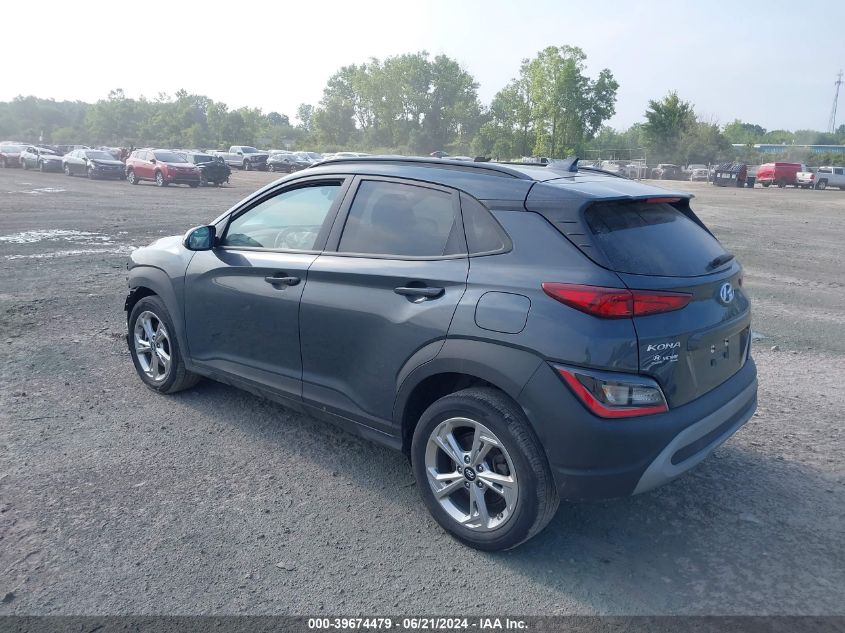 2022 Hyundai Kona Sel VIN: KM8K6CAB9NU922559 Lot: 39674479