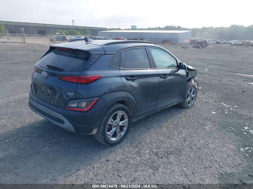 2022 Hyundai Kona Sel VIN: KM8K6CAB9NU922559 Lot: 39674479