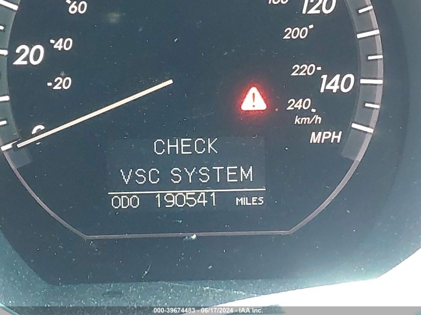 2006 Lexus Rx 400H VIN: JTJHW31U660035488 Lot: 39674483