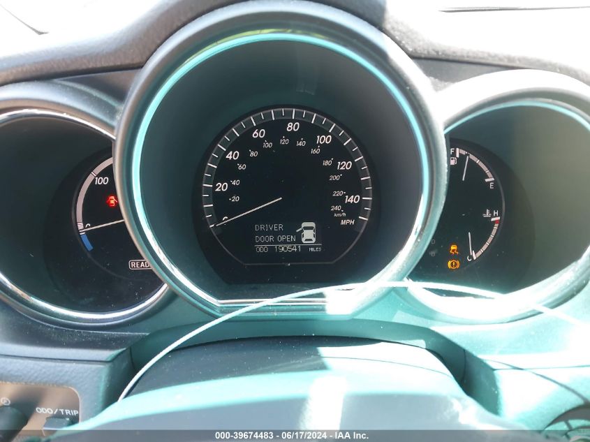 2006 Lexus Rx 400H VIN: JTJHW31U660035488 Lot: 39674483