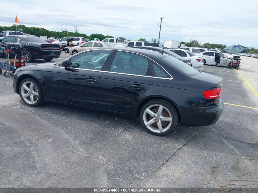 WAUEFAFL7BN002391 | 2011 AUDI A4