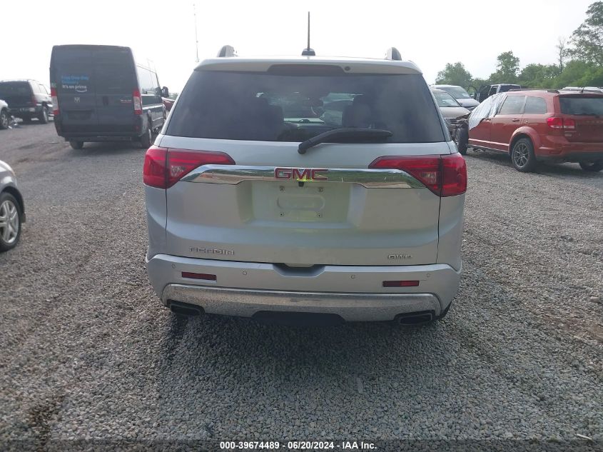 2017 GMC Acadia Denali VIN: 1GKKNXLS7HZ214592 Lot: 39674489