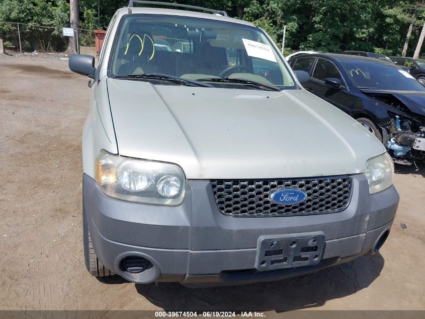 2006 Ford Escape Xls/Xls Manual VIN: 1FMYU92ZX6KA07473 Lot: 39674504