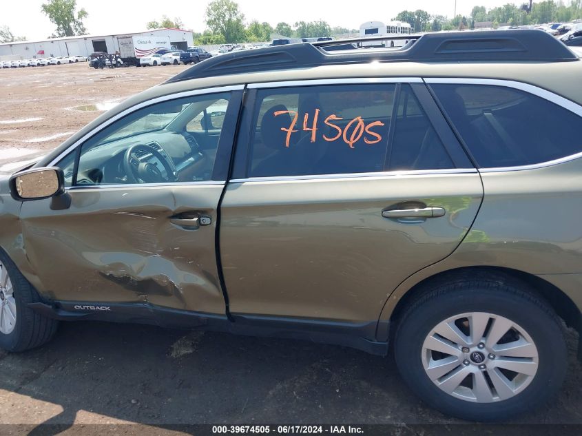 2019 Subaru Outback 2.5I Premium VIN: 4S4BSAFC2K3347594 Lot: 39674505