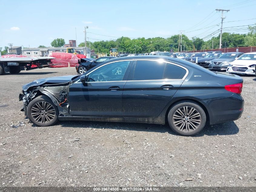 2019 BMW 530E Iperformance VIN: WBAJA9C50KB392706 Lot: 39674508