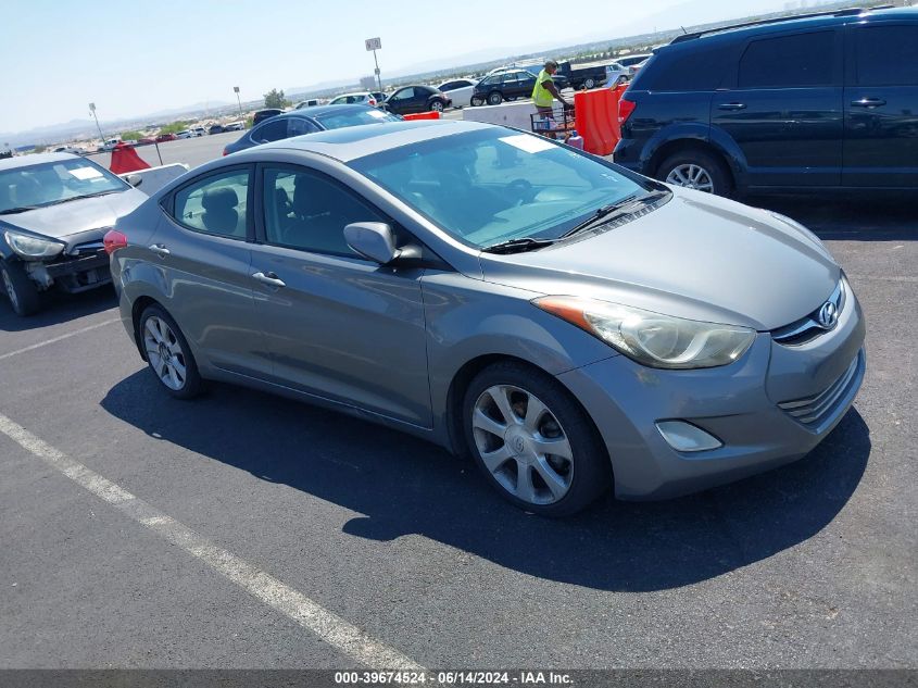 2013 Hyundai Elantra Limited VIN: 5NPDH4AE2DH413266 Lot: 39674524