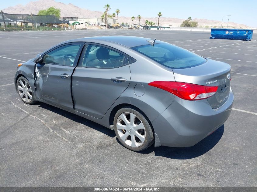 2013 Hyundai Elantra Limited VIN: 5NPDH4AE2DH413266 Lot: 39674524