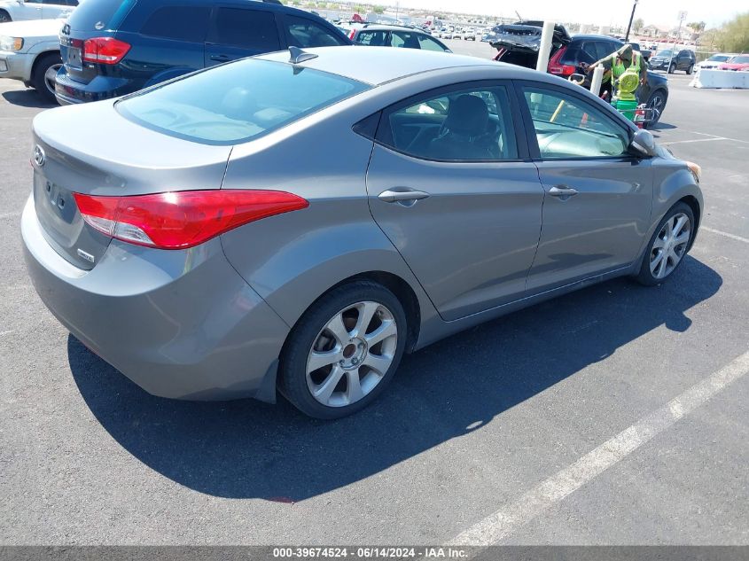 2013 Hyundai Elantra Limited VIN: 5NPDH4AE2DH413266 Lot: 39674524