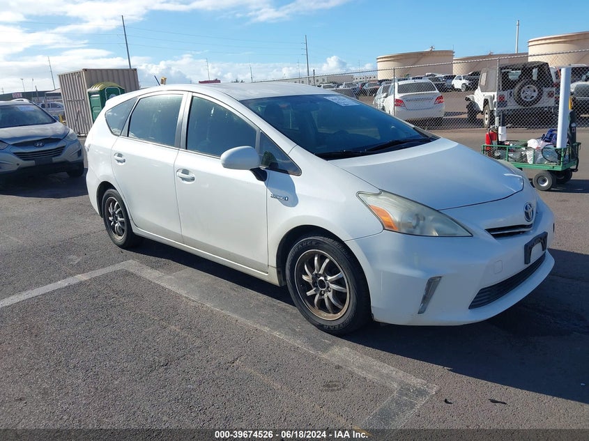 2012 Toyota Prius V Five/Three/Two VIN: JTDZN3EU2C3052657 Lot: 39674526