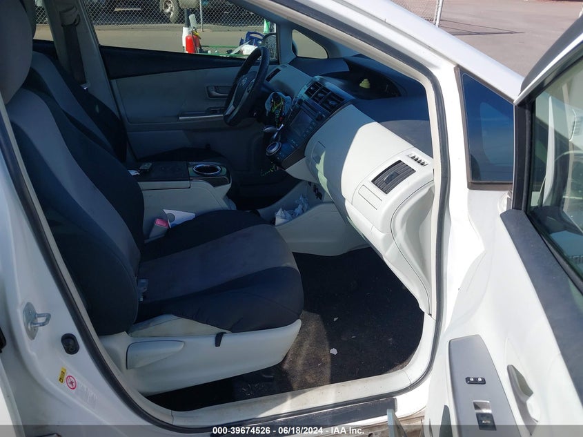 2012 Toyota Prius V Five/Three/Two VIN: JTDZN3EU2C3052657 Lot: 39674526