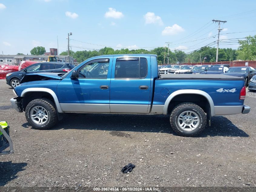 2003 Dodge Dakota Slt VIN: 1D7HG48N33S132951 Lot: 39674534