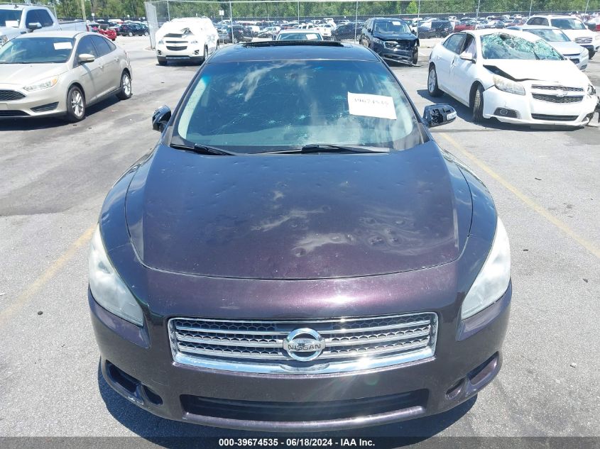 2011 Nissan Maxima 3.5 Sv VIN: 1N4AA5AP5BC830698 Lot: 39674535