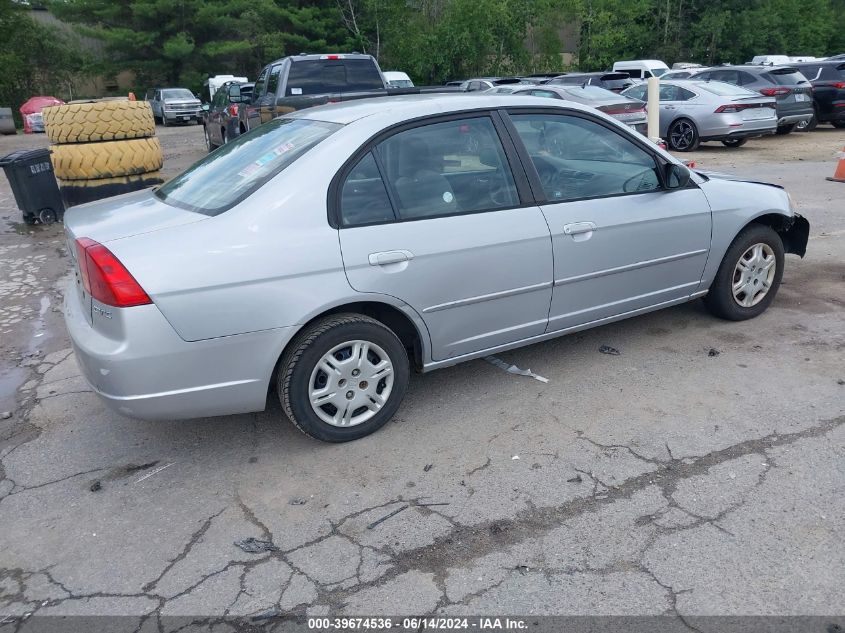 2HGES16532H564895 | 2002 HONDA CIVIC