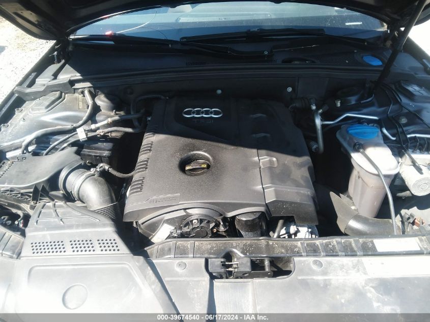 2013 Audi A4 2.0T Premium VIN: WAUFFAFL1DN050315 Lot: 39674540