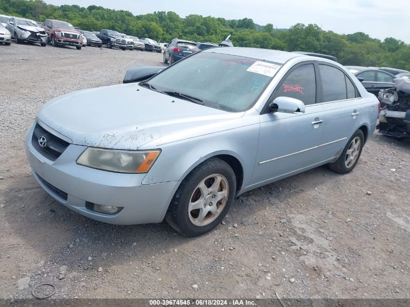 2006 Hyundai Sonata Gls V6/Lx V6 VIN: 5NPEU46F16H081910 Lot: 39674545