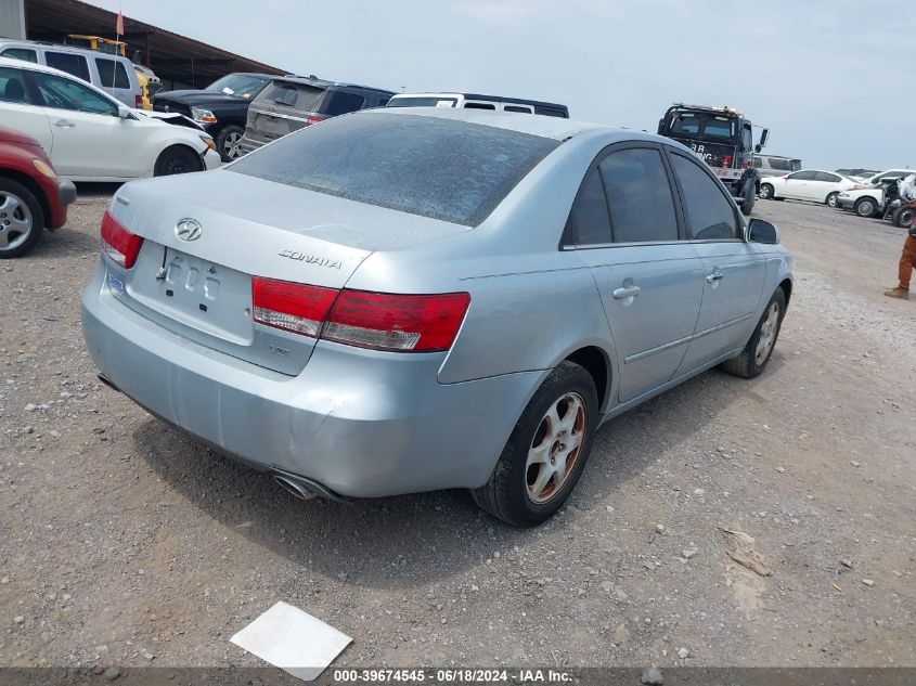 2006 Hyundai Sonata Gls V6/Lx V6 VIN: 5NPEU46F16H081910 Lot: 39674545