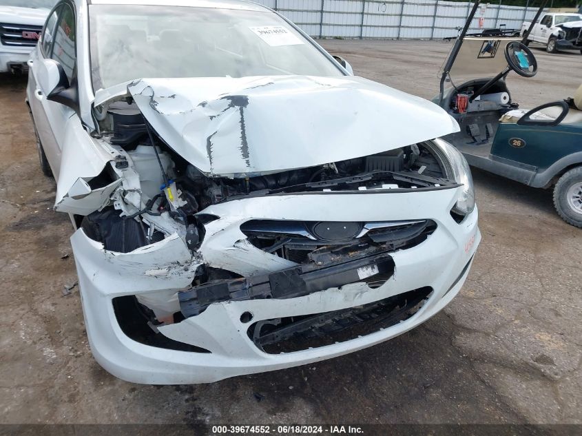 2014 Hyundai Accent Gls VIN: KMHCT4AE8EU727419 Lot: 39674552