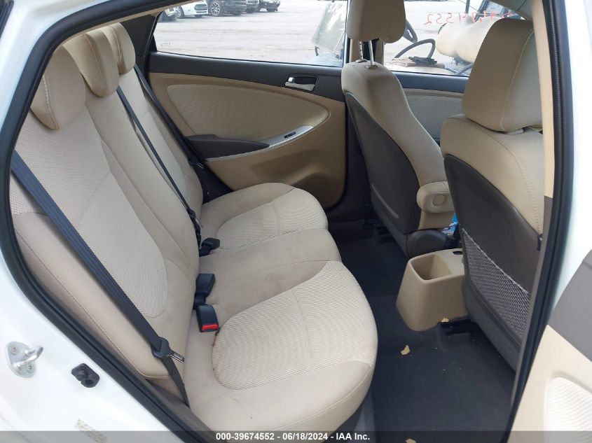 2014 Hyundai Accent Gls VIN: KMHCT4AE8EU727419 Lot: 39674552