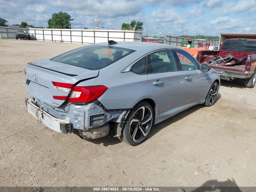 1HGCV1F30NA053158 2022 Honda Accord Sport