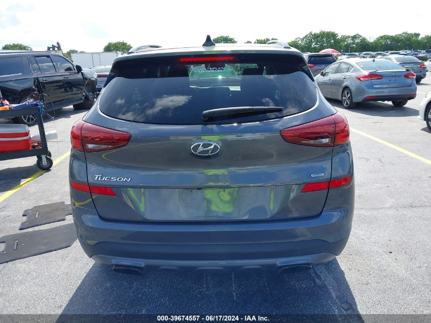 2019 Hyundai Tucson Night VIN: KM8J3CAL2KU922279 Lot: 39674557