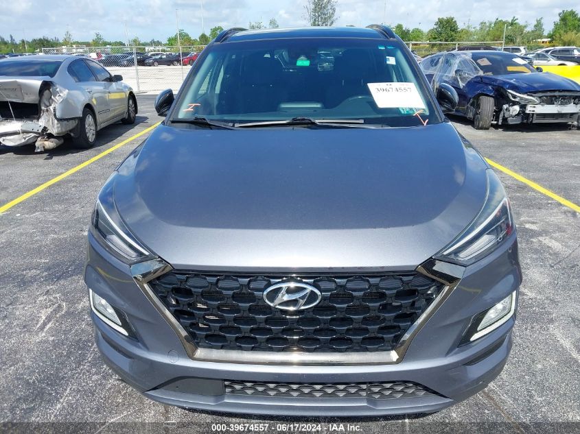 2019 Hyundai Tucson Night VIN: KM8J3CAL2KU922279 Lot: 39674557