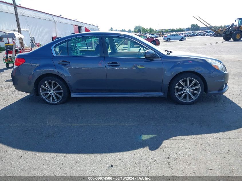 2014 Subaru Legacy 2.5 I Sport VIN: 4S3BMBH6XE3016309 Lot: 39674586