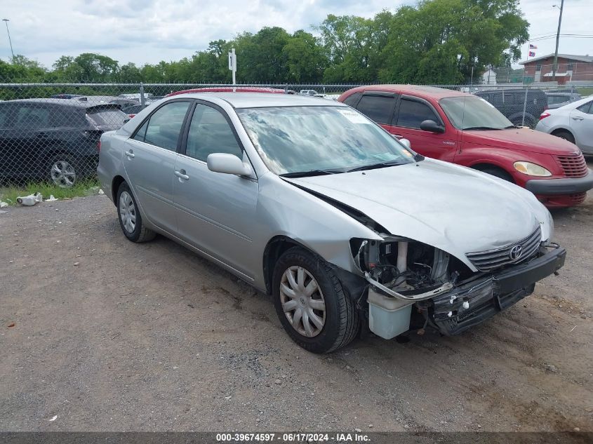 2005 Toyota Camry Le VIN: 4T1BE32K35U400186 Lot: 39674597