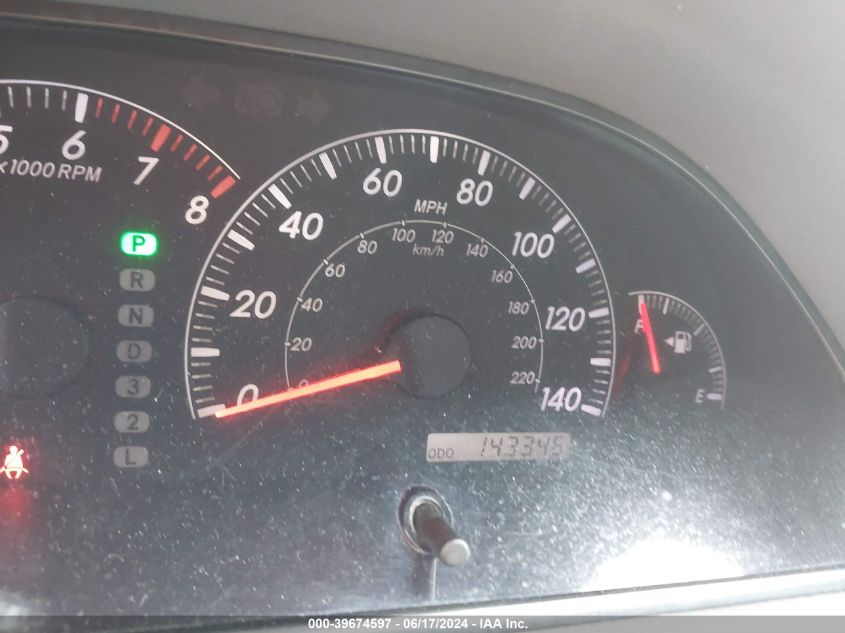 2005 Toyota Camry Le VIN: 4T1BE32K35U400186 Lot: 39674597