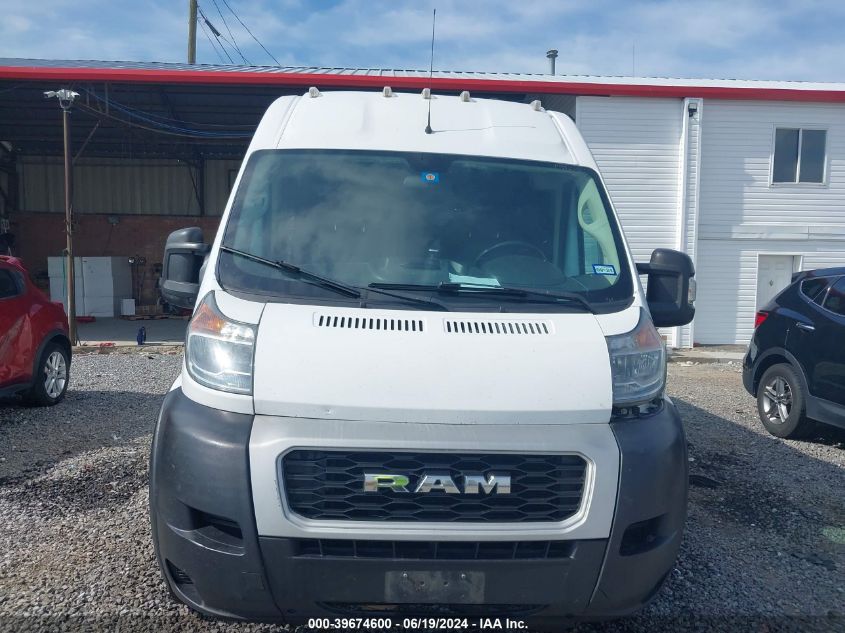 2019 Ram Promaster 2500 High Roof 159 Wb VIN: 3C6TRVDG2KE533878 Lot: 39674600