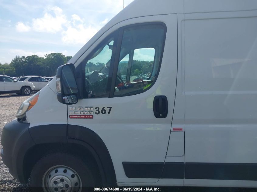 2019 Ram Promaster 2500 High Roof 159 Wb VIN: 3C6TRVDG2KE533878 Lot: 39674600