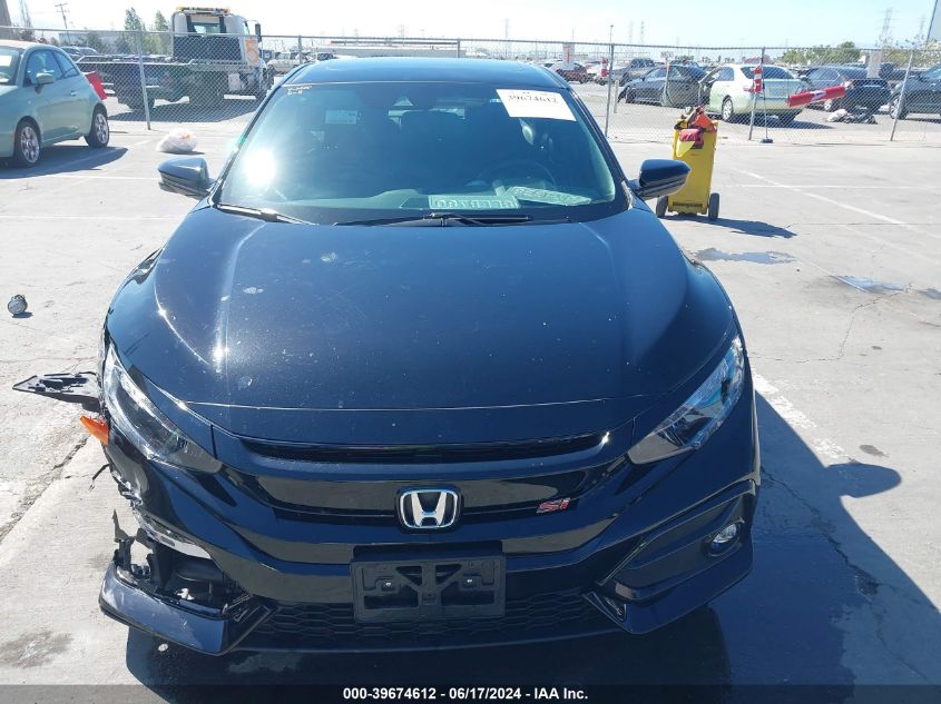 2020 Honda Civic Si Sedan VIN: 2HGFC1E50LH703014 Lot: 39674612