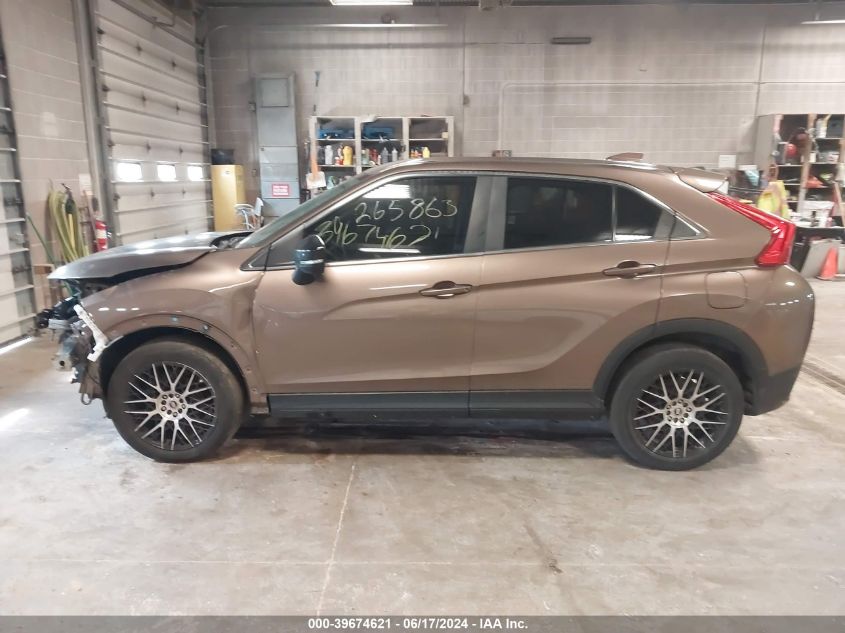 2020 Mitsubishi Eclipse Cross Le 1.5T VIN: JA4AS4AAXLZ037175 Lot: 39674621