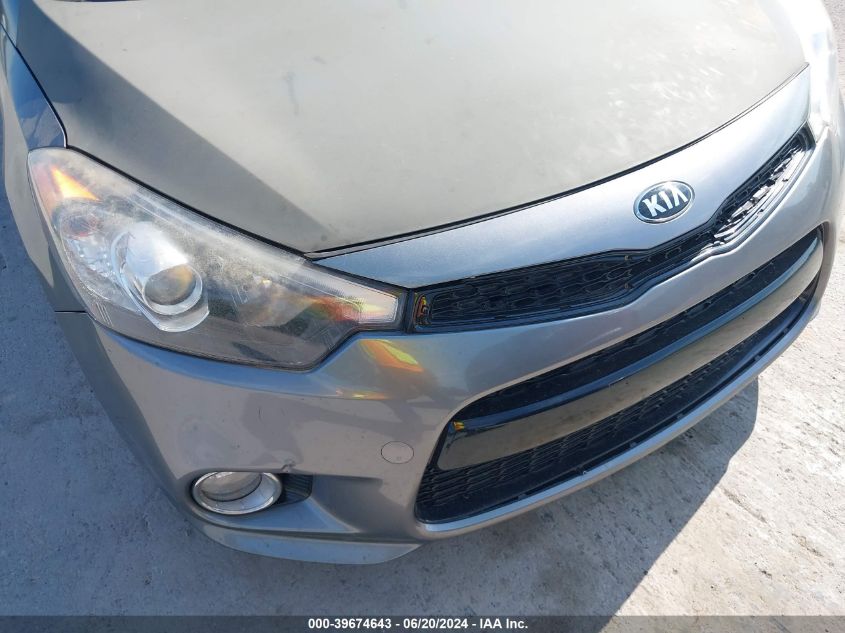2014 Kia Forte Koup Ex VIN: KNAFX6A8XE5172573 Lot: 39674643