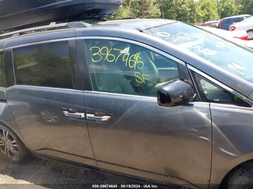 2012 Honda Odyssey Ex-L VIN: 5FNRL5H67CB028050 Lot: 39674645