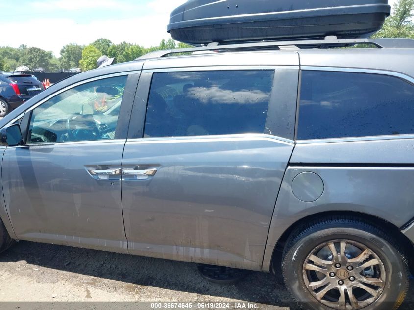 2012 Honda Odyssey Ex-L VIN: 5FNRL5H67CB028050 Lot: 39674645