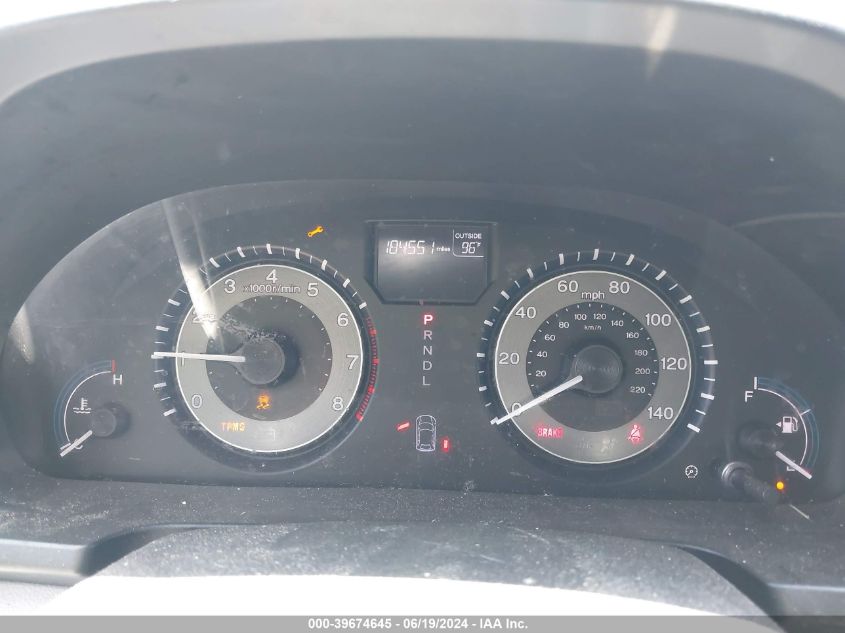 2012 Honda Odyssey Ex-L VIN: 5FNRL5H67CB028050 Lot: 39674645