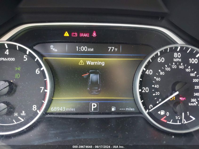 2017 Nissan Murano Platinum VIN: 5N1AZ2MH5HN193889 Lot: 39674648