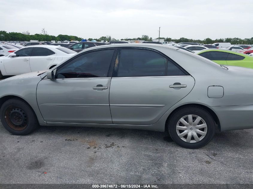 2005 Toyota Camry Std VIN: 4T1BE32K65U385845 Lot: 39674672