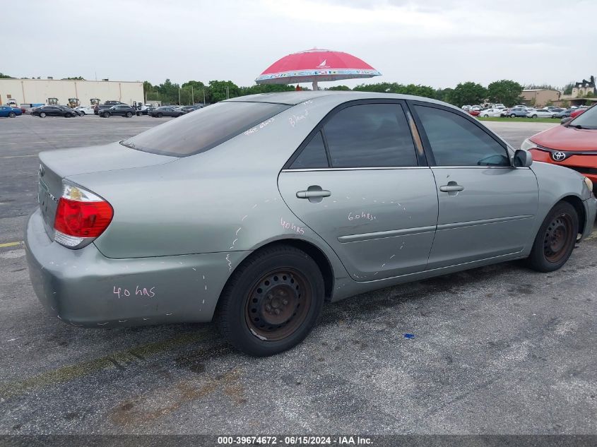 2005 Toyota Camry Std VIN: 4T1BE32K65U385845 Lot: 39674672