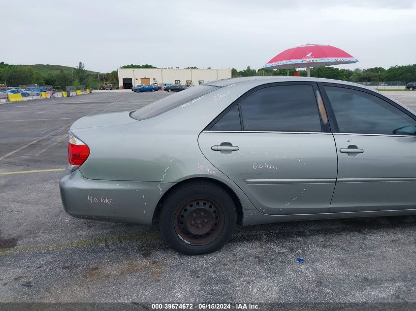 2005 Toyota Camry Std VIN: 4T1BE32K65U385845 Lot: 39674672