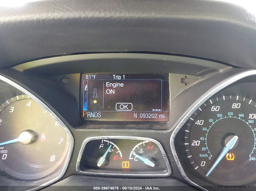 2014 Ford Focus Titanium VIN: 1FADP3N25EL440333 Lot: 39674678