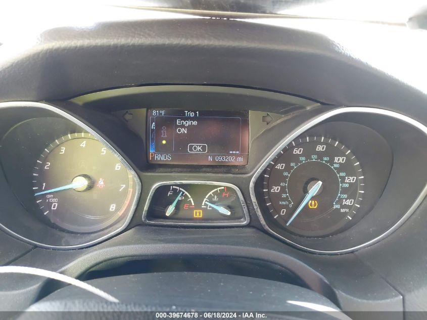 2014 Ford Focus Titanium VIN: 1FADP3N25EL440333 Lot: 39674678