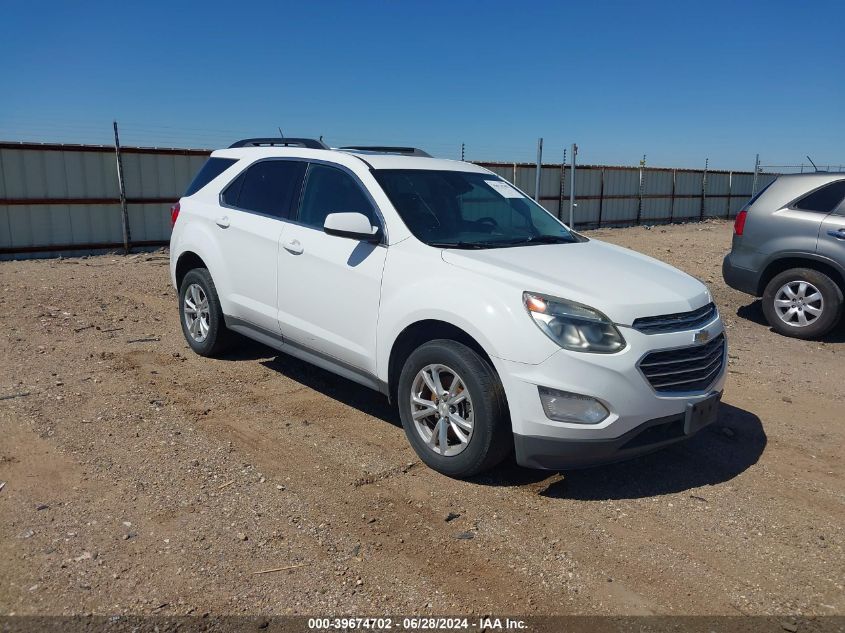 2016 Chevrolet Equinox Lt VIN: 1GNFLFEK1GZ102676 Lot: 39674702