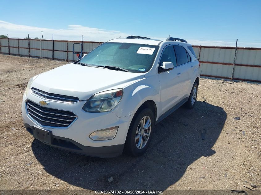 2016 Chevrolet Equinox Lt VIN: 1GNFLFEK1GZ102676 Lot: 39674702