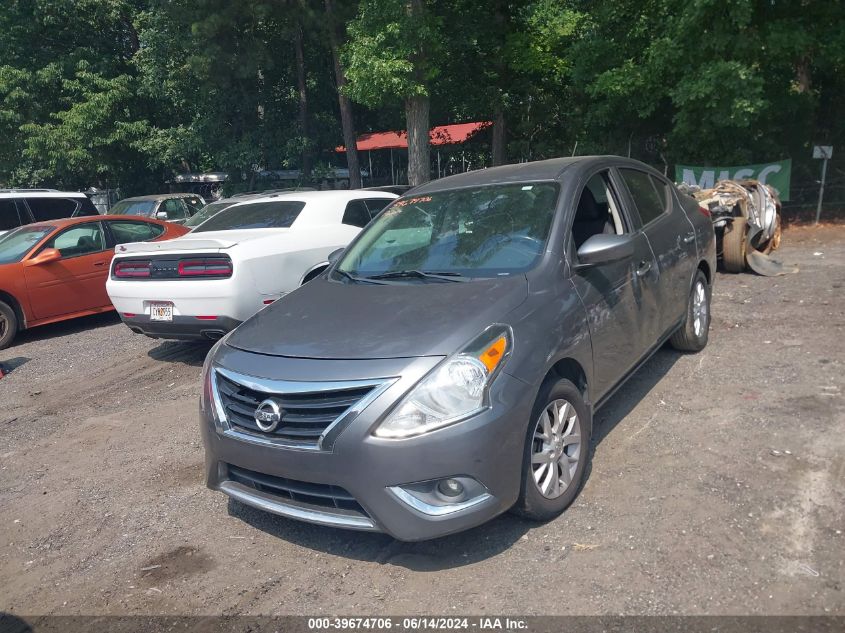 2017 Nissan Versa 1.6 Sv VIN: 3N1CN7AP1HL834671 Lot: 39674706