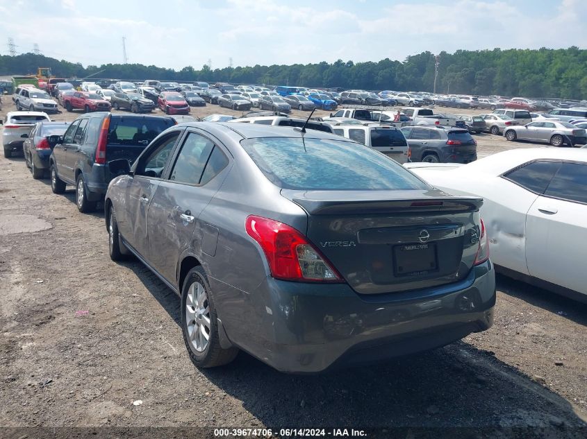 2017 Nissan Versa 1.6 Sv VIN: 3N1CN7AP1HL834671 Lot: 39674706