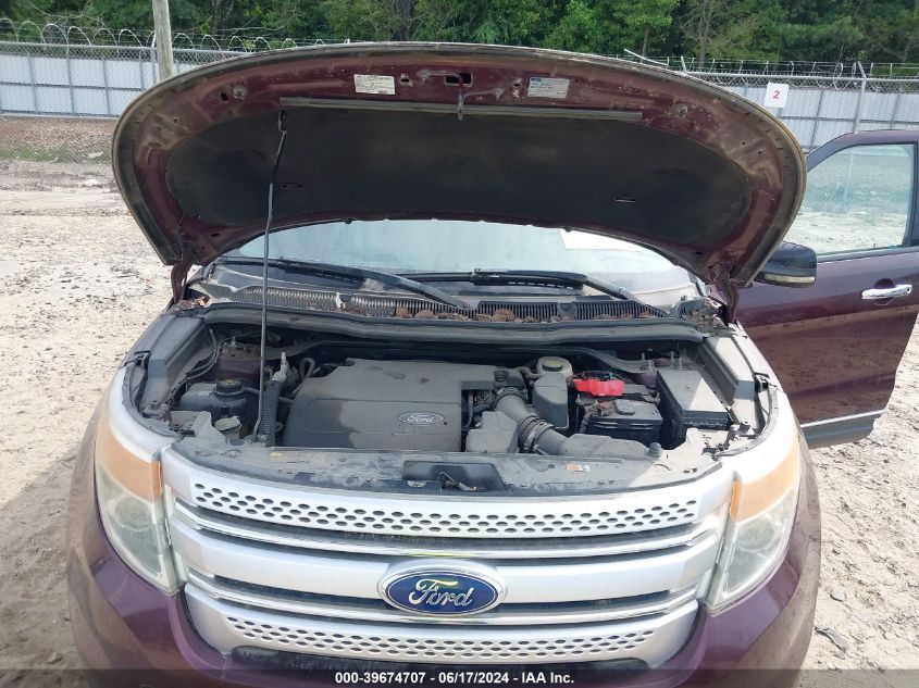 2011 Ford Explorer Xlt VIN: 1FMHK8D89BGA52888 Lot: 39674707