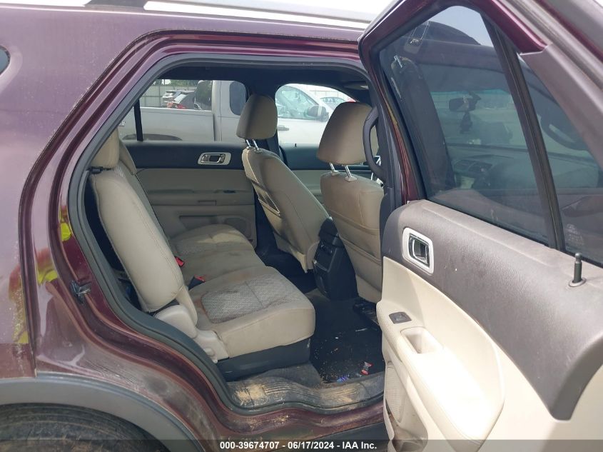 2011 Ford Explorer Xlt VIN: 1FMHK8D89BGA52888 Lot: 39674707