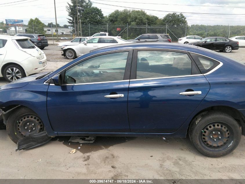 2016 Nissan Sentra S VIN: 3N1AB7AP7GY223724 Lot: 39674747