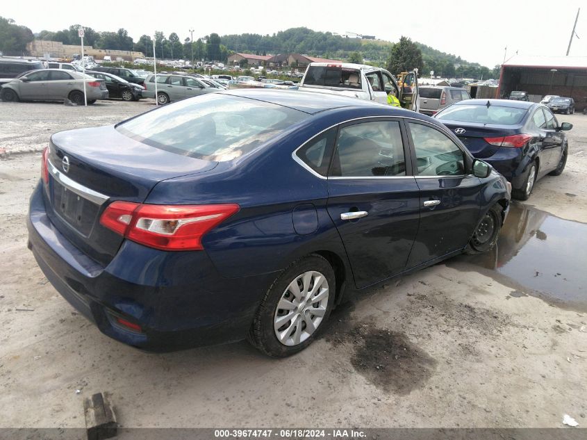 2016 NISSAN SENTRA S - 3N1AB7AP7GY223724